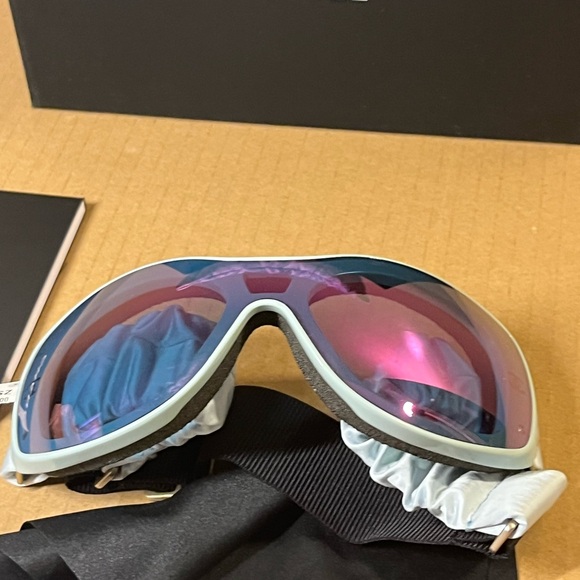 Authentic Chanel Unisex Shield Sunglasses - Picture 9 of 13